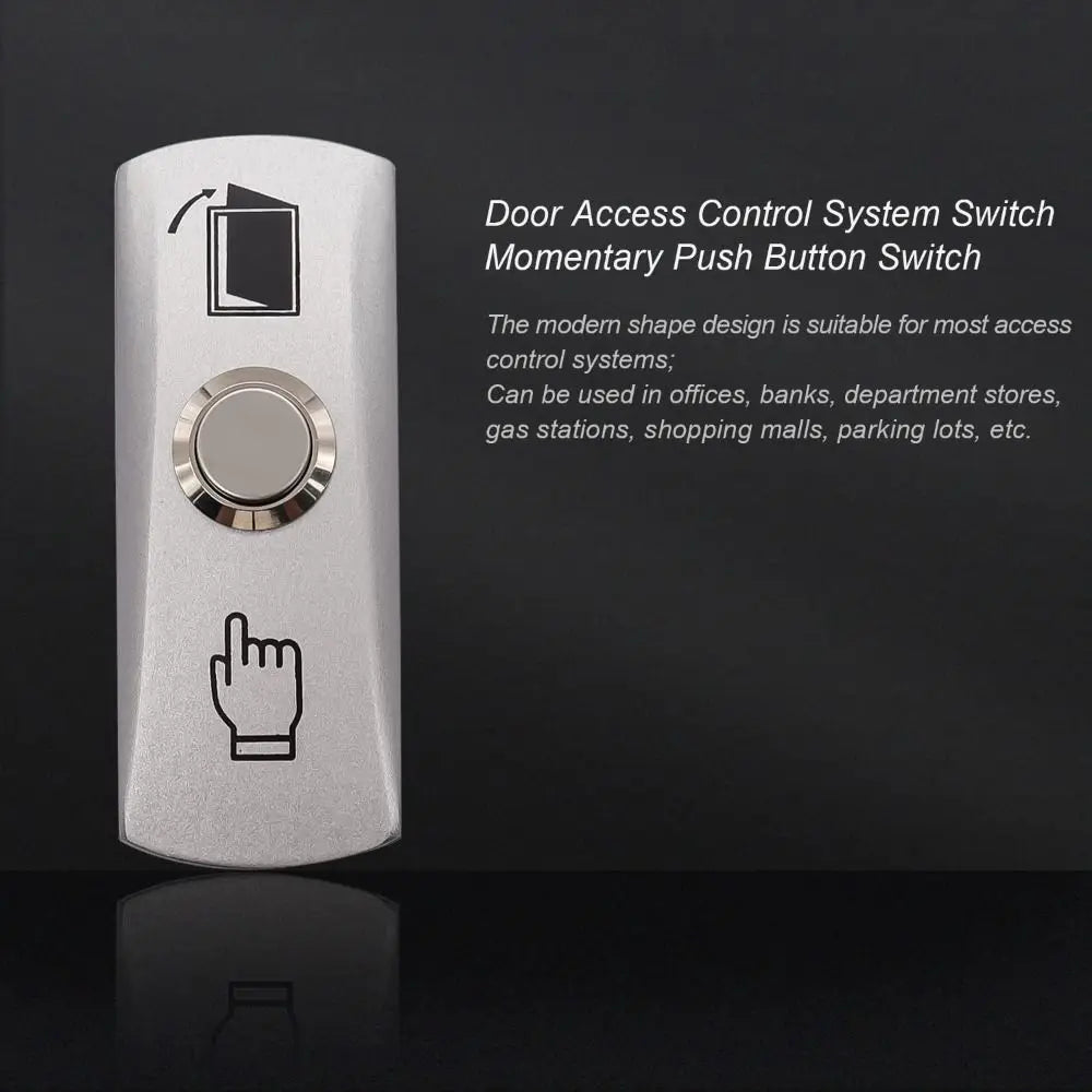 Waterproof Zinc Alloy Push to Exit Button DC 12V Access Control