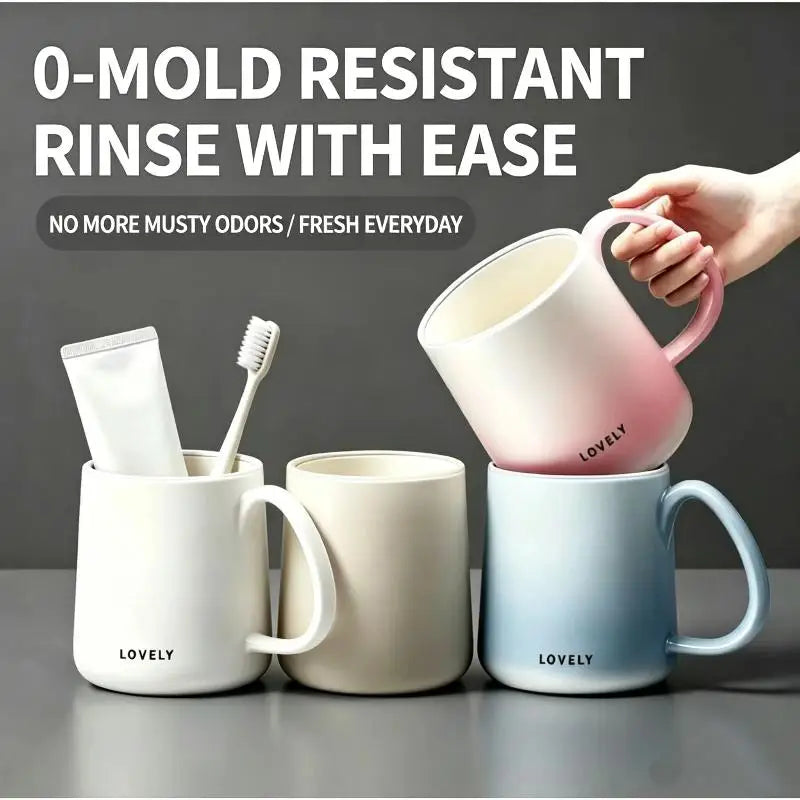Mold-Proof BPA-Free Mouthwash Cup | Food Grade ABS Bathroom