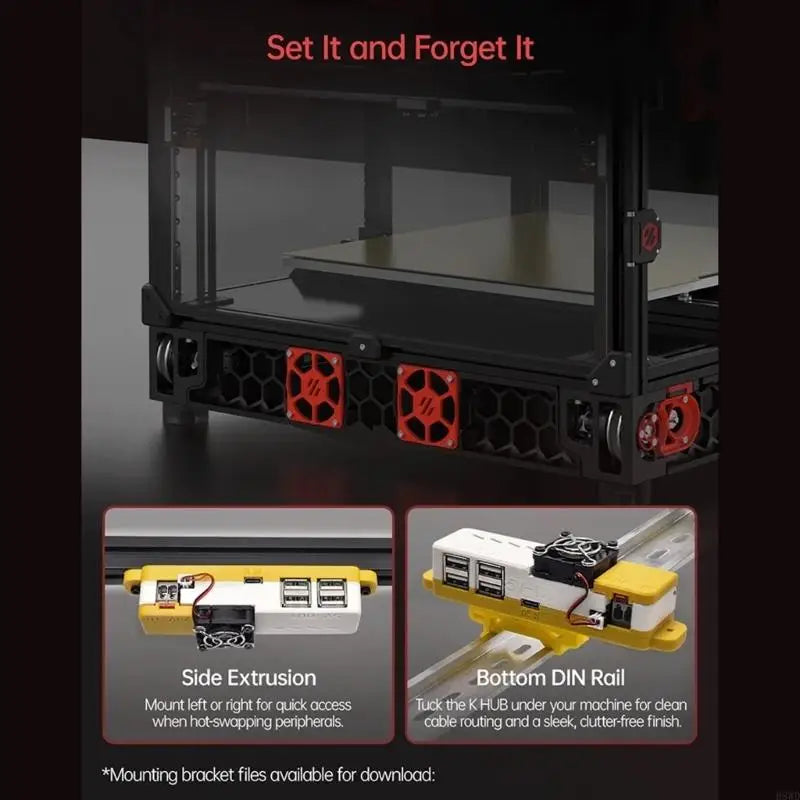 4-Port USB K HUB Expansion Board for 3D Printers – ENIG PCB