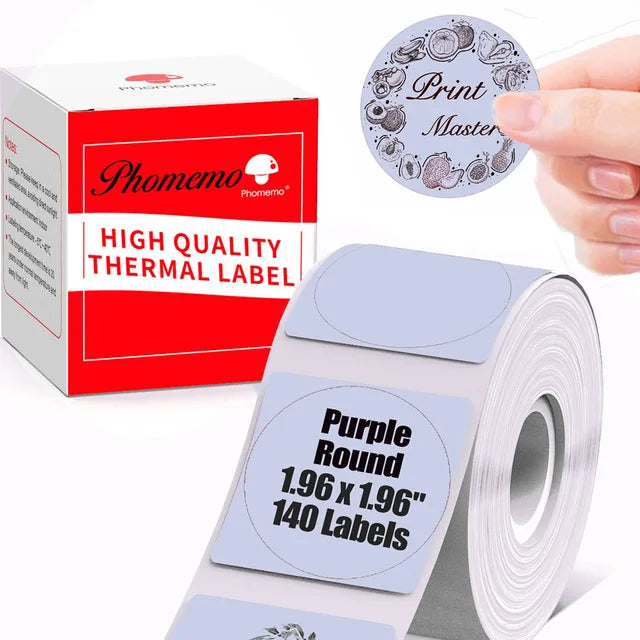 Phomemo M200 Color Labels 40x30mm – 3 Rolls, 690 Labels