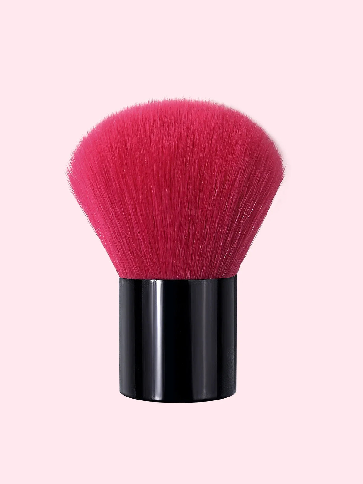 Large Soft Wool Fiber Face Blush & Powder Makeup Brush