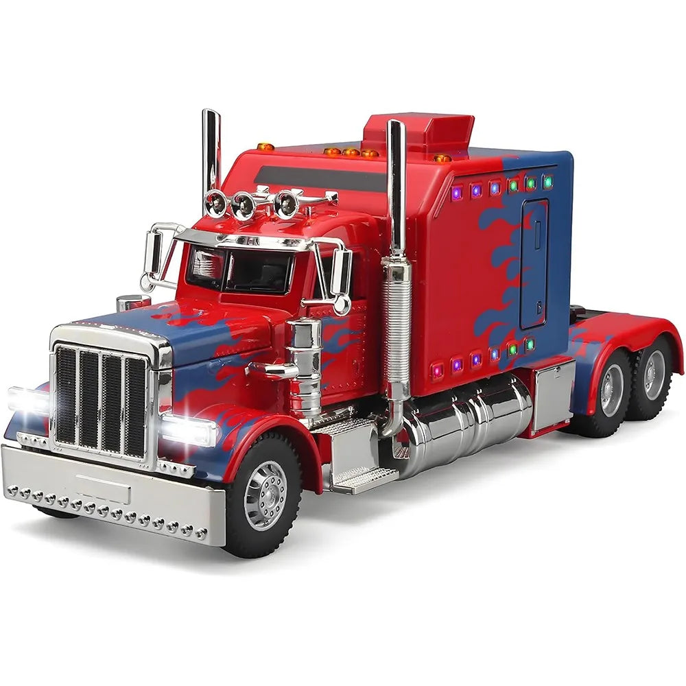 1:24 American Semi Truck Diecast Model – Sound & Light