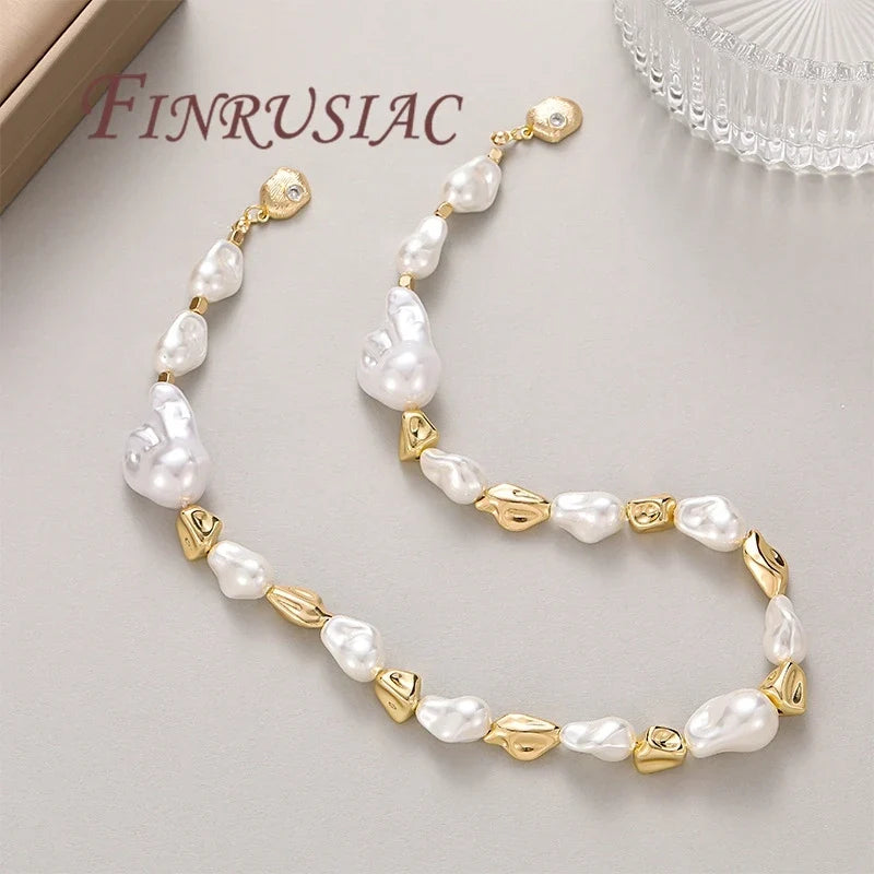 Baroque 18K Gold Plated Spacer Beads | DIY Jewelry Making