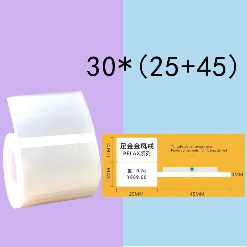Thermal Label Paper for DETONGER P1 DP23 DP30 DP80 – Waterproof