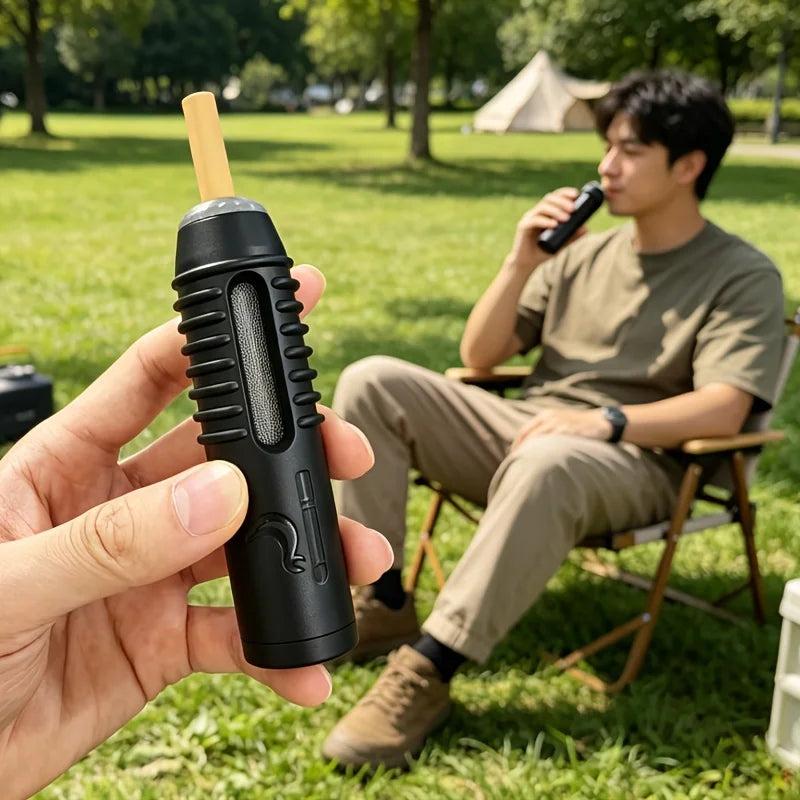 Nixie Portable Windproof Pocket Ashtray – Car & Outdoor Use