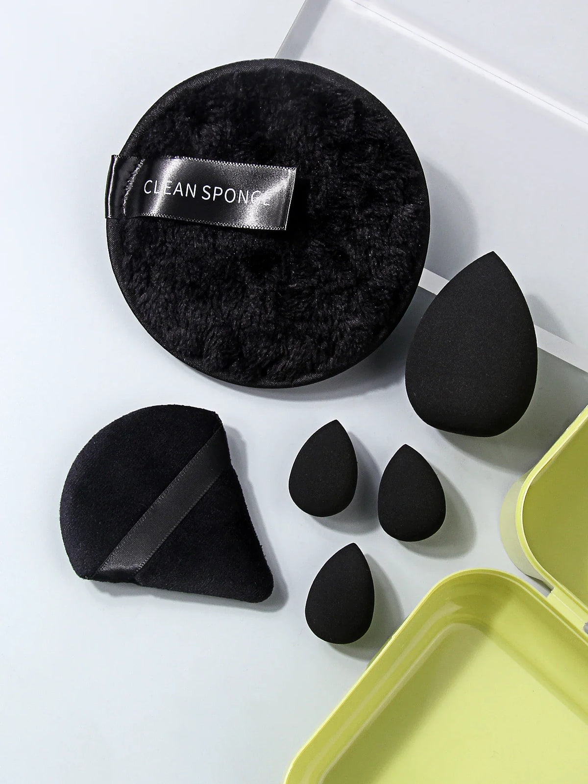 7-Piece Makeup Sponge Set with Storage Box | Multiple Styles