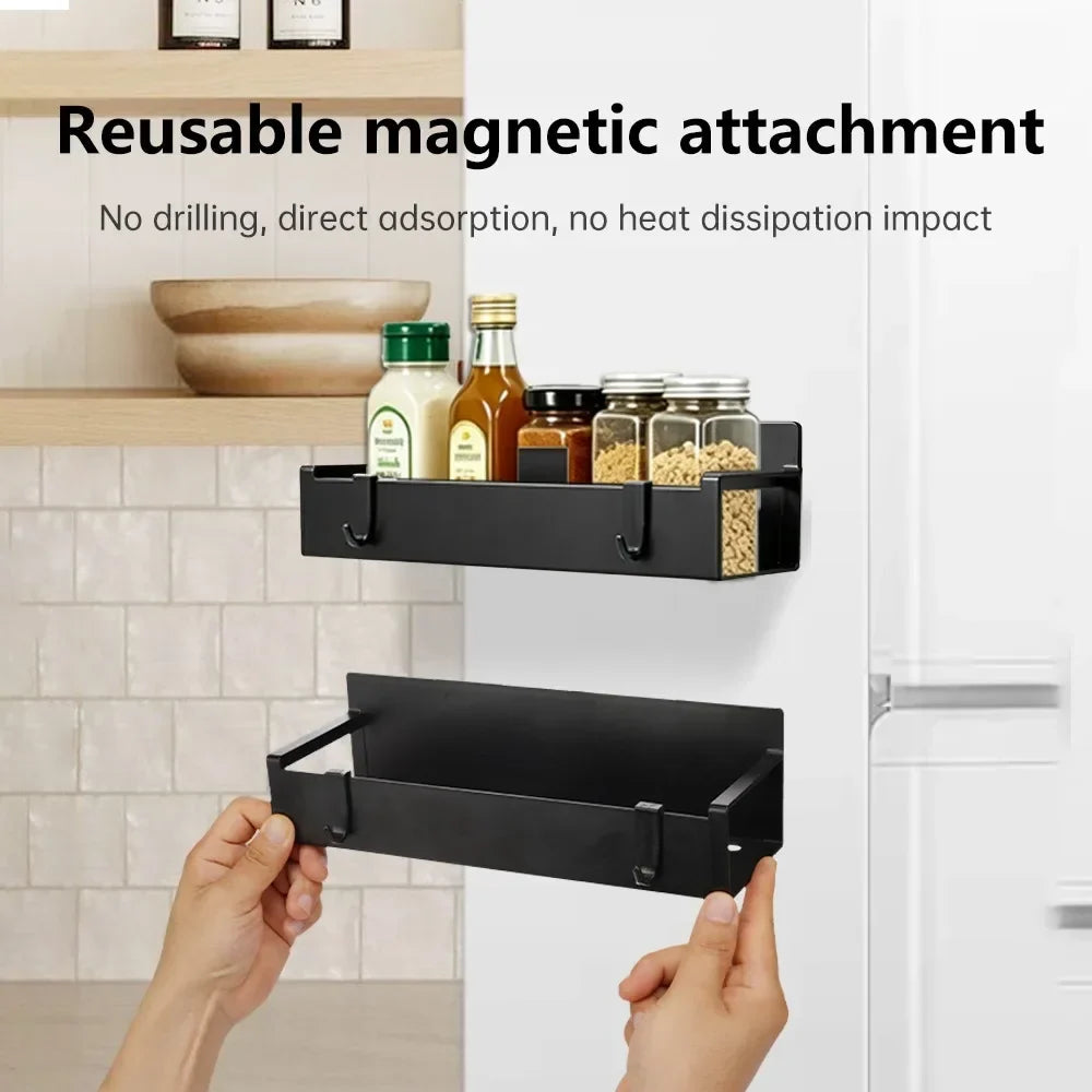 Magnetic Spice Rack Organizer – Fridge, Oven & Air Fryer