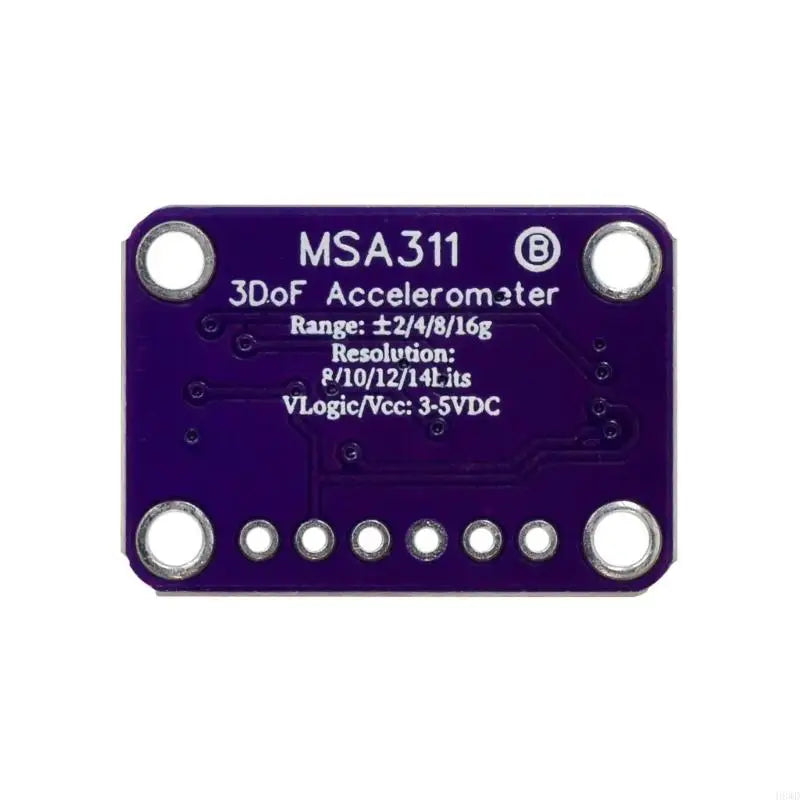 MSA311 I2C 14-Bit Triaxial Accelerometer Module ±2G–16G
