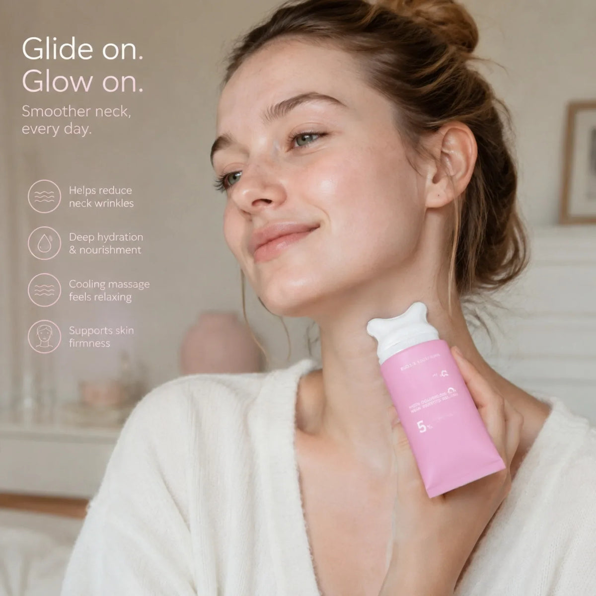 PDRN Collagen Gua Sha Neck Cream – Firming & Hydrating 90g