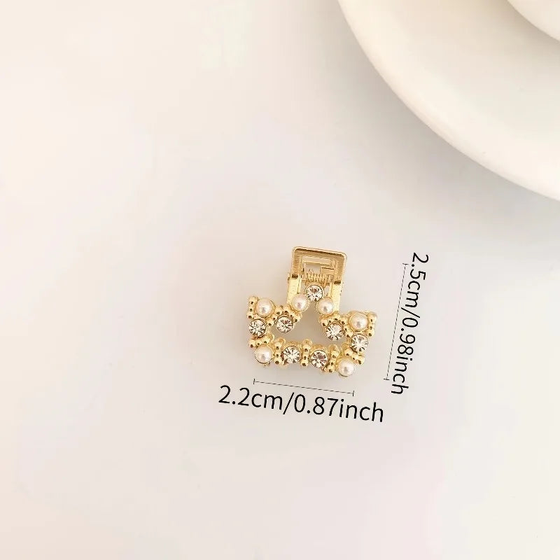 Alloy Hair Claw Clips – 48 Elegant Styles | Random Pick