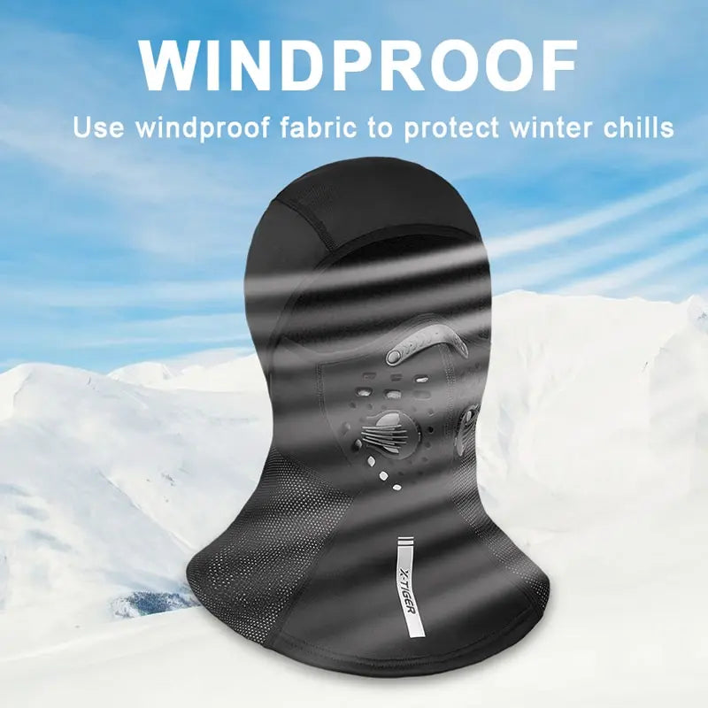 X-TIGER Winter Balaclava Full Face Mask – Windproof Cycling Ski