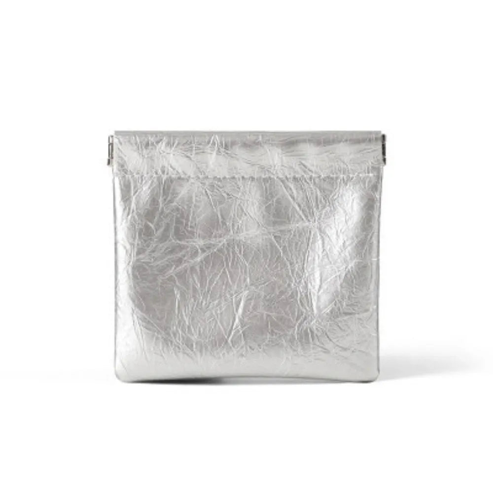 Waterproof PU Leather Coin Purse – Auto-Closure Mini Bag
