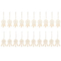 20pcs Unfinished Wood Dreamcatcher Ornaments – Boho DIY Kit