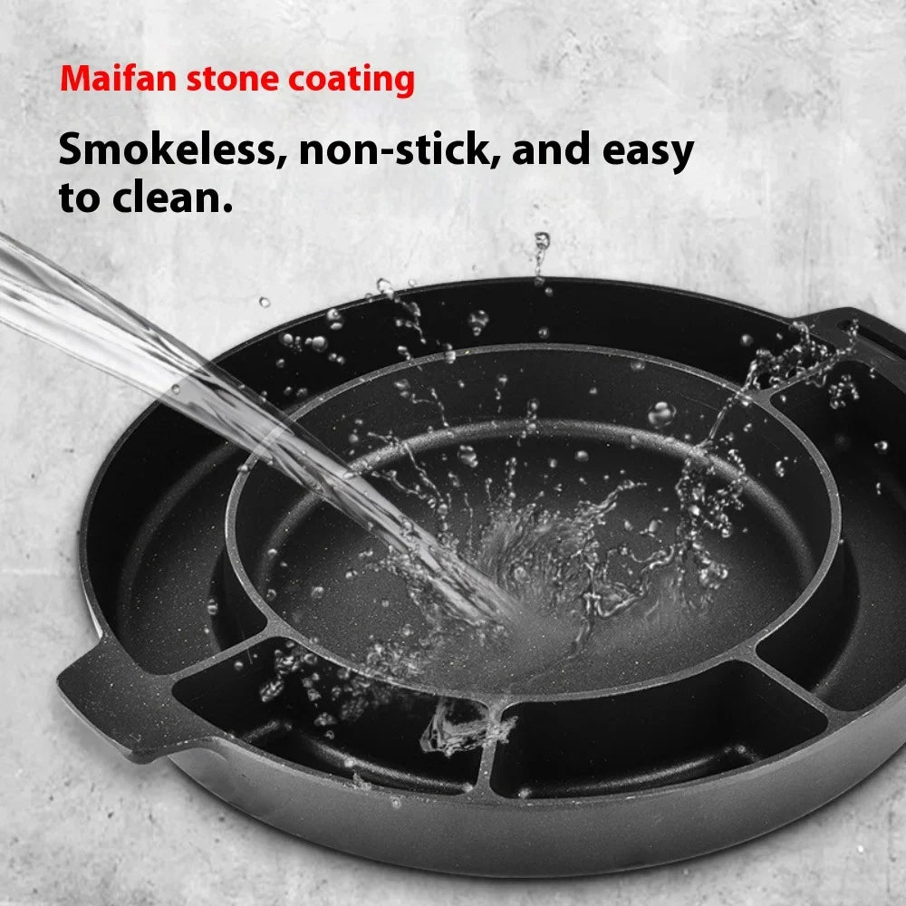 KOSUN Non-Stick Grill & Frying Pan – Steak, Cheese, Pancake