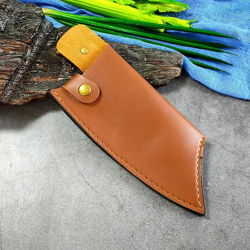 Leather Knife Sheath for Chef & Butcher Knives | Cowhide
