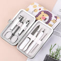 7-Piece Manicure Set with Cartoon Storage Box | Nail Care Kit