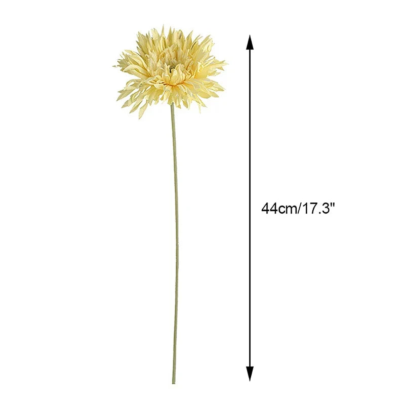 Realistic Gerbera Artificial Silk Flower – Non-Fading Décor