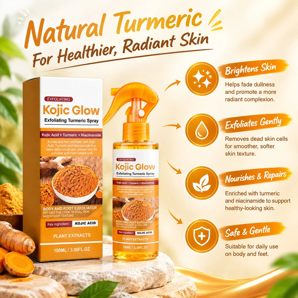 VIARELINE Turmeric Kojic Acid Exfoliating Spray 100ml