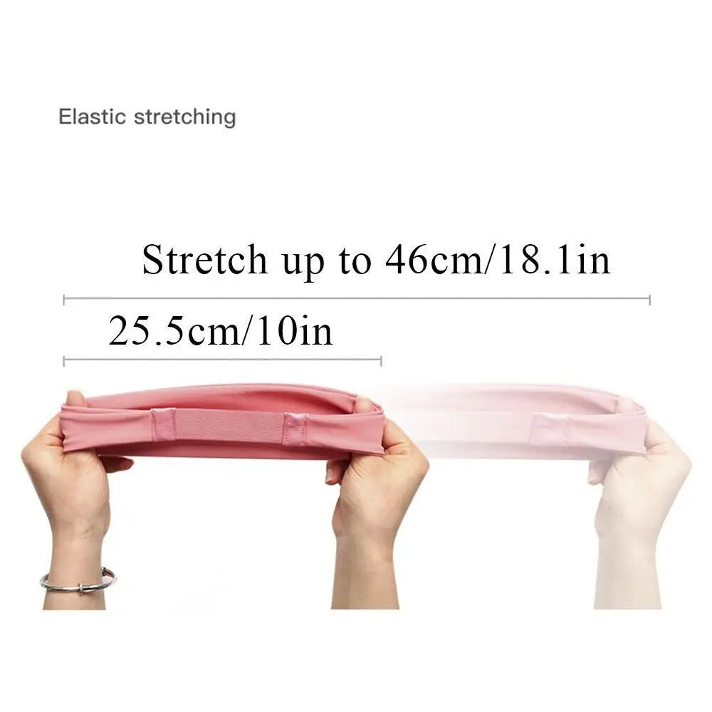 Elastic Yoga Headband – Non-Slip Widened Sports Turban Unisex