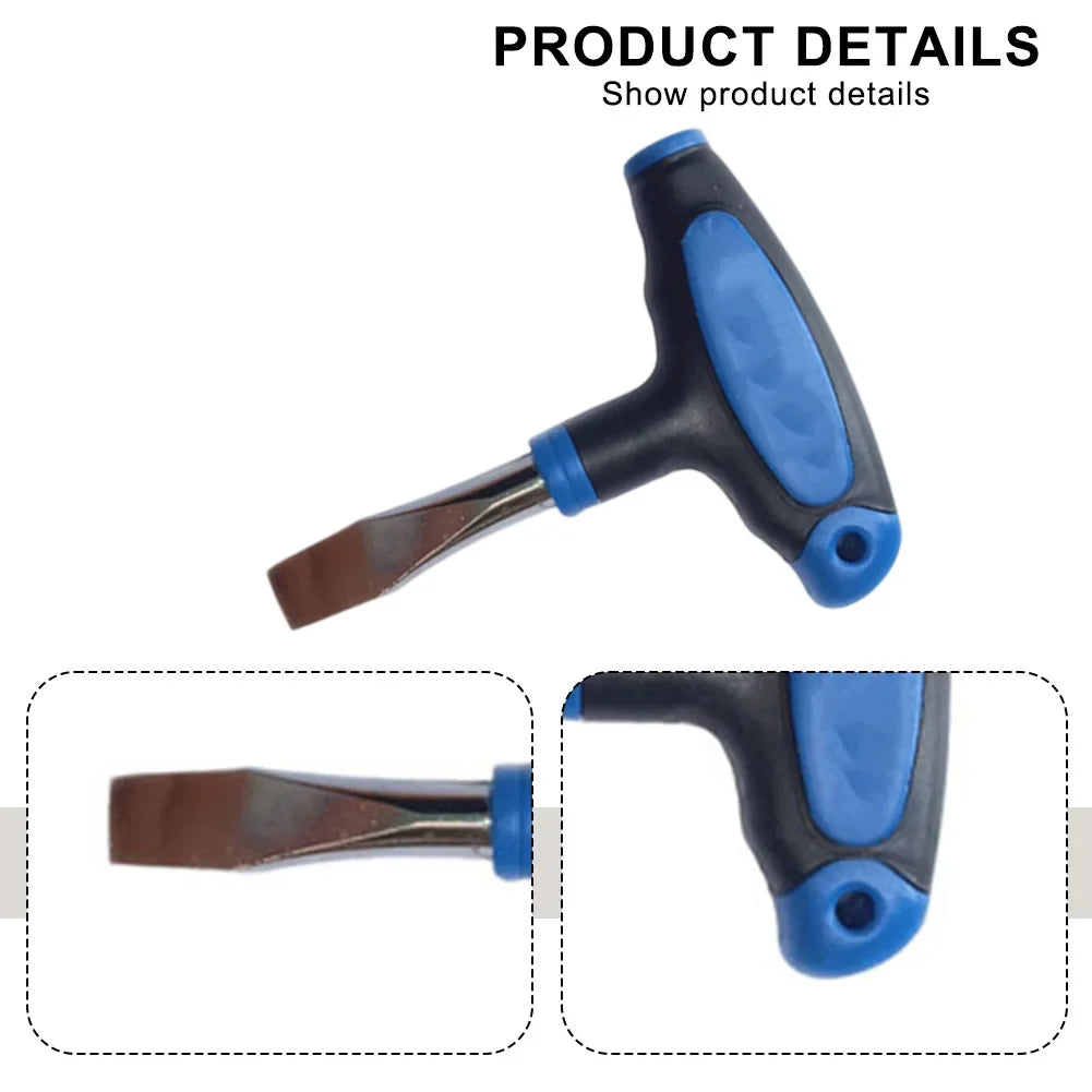 DAZZLEEX T-Handle Flathead Screwdriver | Camera Quick Release
