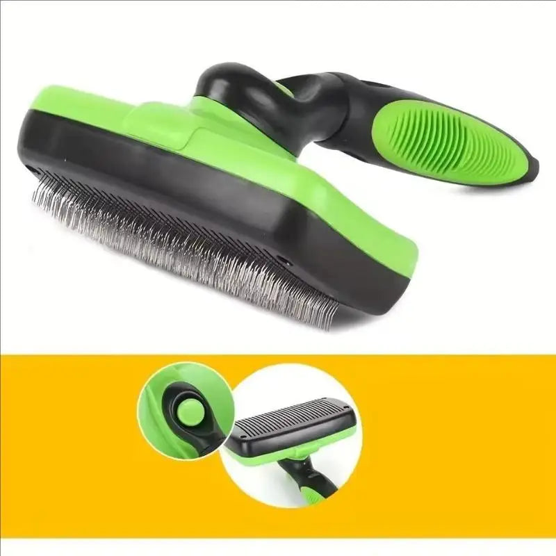 Self-Cleaning Deshedding Comb for Dogs & Cats