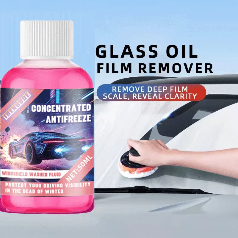 Concentrated Windshield Washer Fluid – Streak-Free & Waterproof