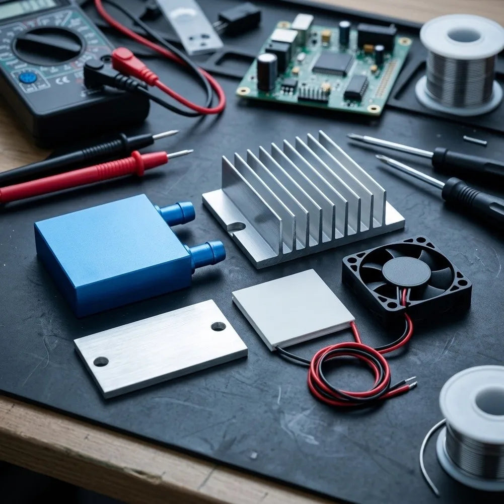 DIY Peltier Cooler Kit TEC1-12706 | Small Space Cooling System