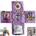 Handcrafted Pocket Devotional with Cross & Saint Images