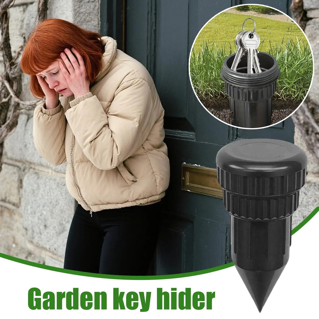 Outdoor Key Hider Safe Box – Waterproof Spare Key Lockbox