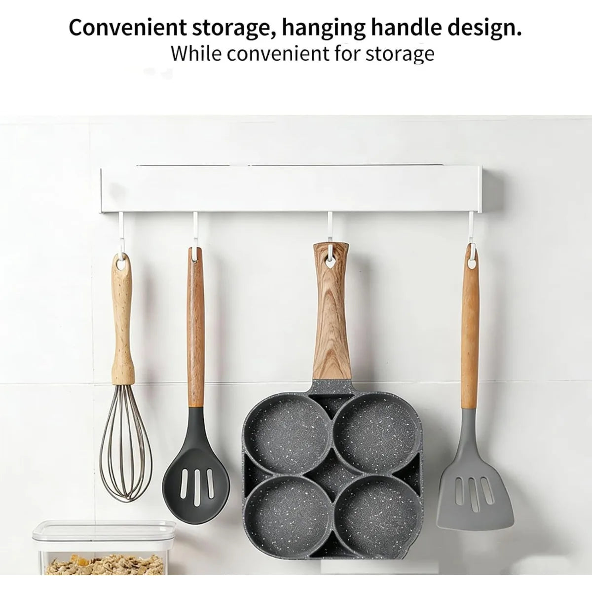 FEB.WIND Nonstick Omelet Pan – Induction Frying Pan for Eggs