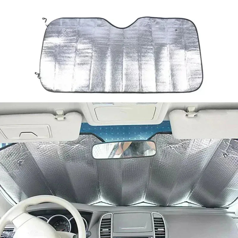Car Windshield Sun Visor – Front & Rear UV Heat Insulation Shade