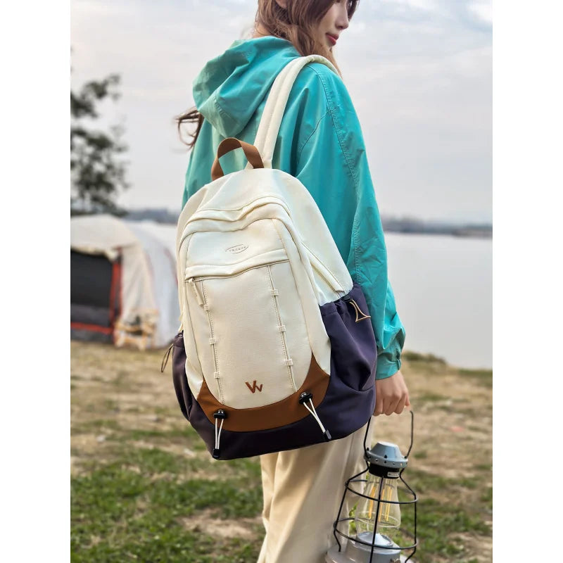 Nixie Large-Capacity Color-Block Hiking Backpack | Lightweight