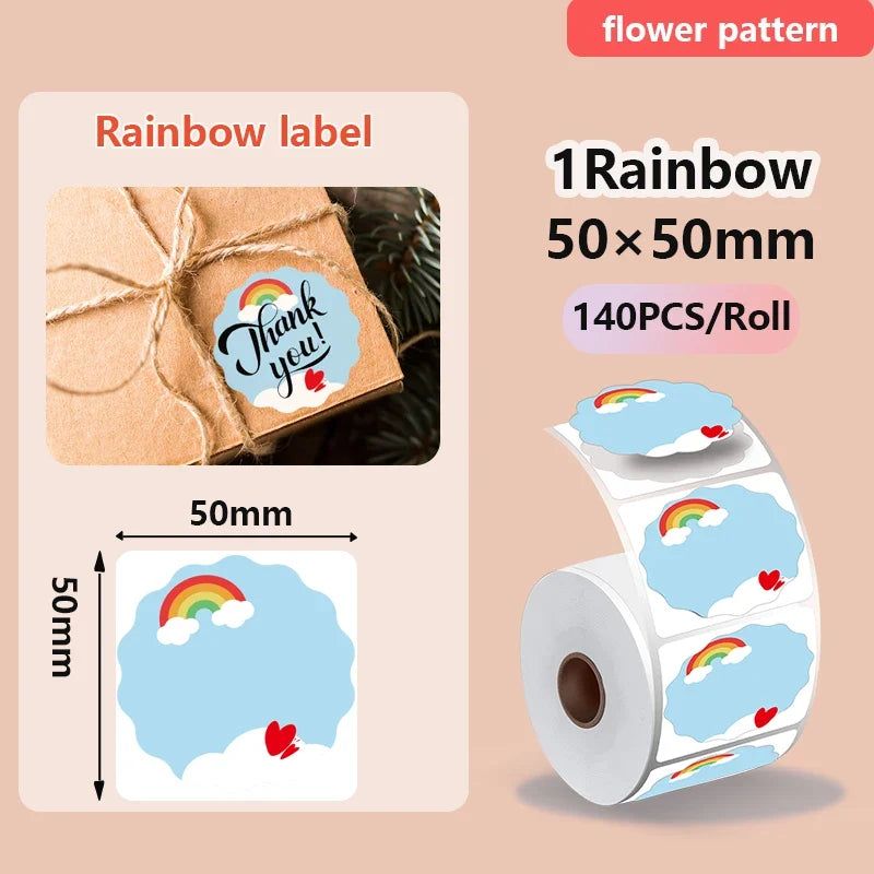 Thermal Label Sticker Paper 30–50mm | Phomemo M110 M220 M200
