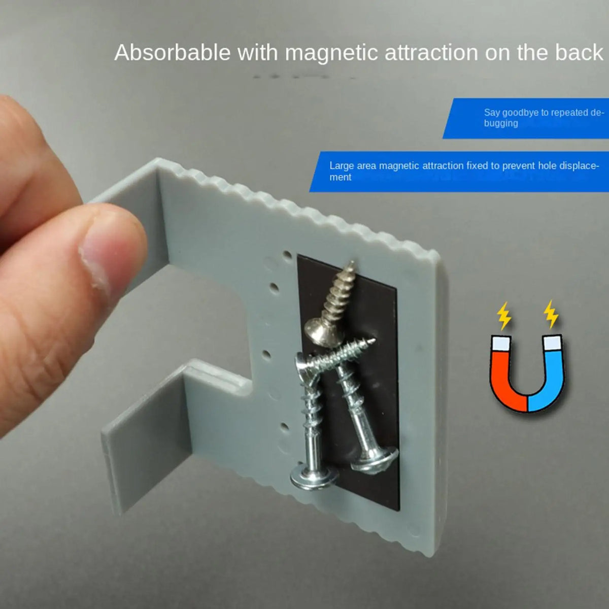 Magnetic Door Hinge Jig – Accurate Mortise Installation Tool