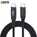100W USB-C to USB-C Fast Charging Cable | LED Display