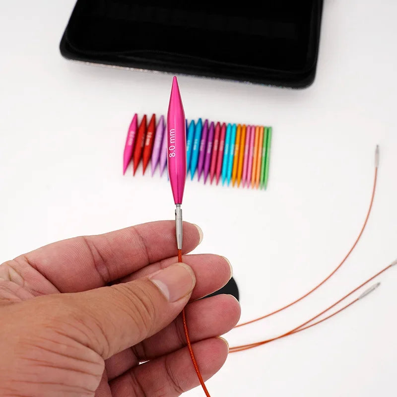 Knitting Tools Set – Removable Ring, Sweater & Collar Needles