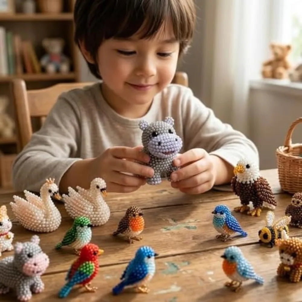 3D Bead Weaving Kit – Character Series DIY Craft Set