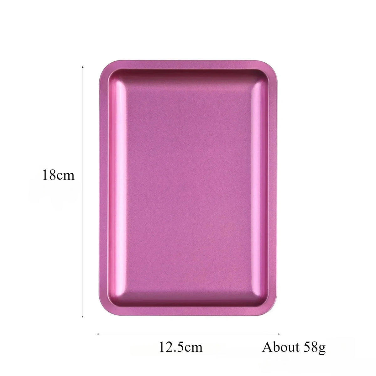 Stainless Steel Nail Art Storage Tray | Manicure Organizer