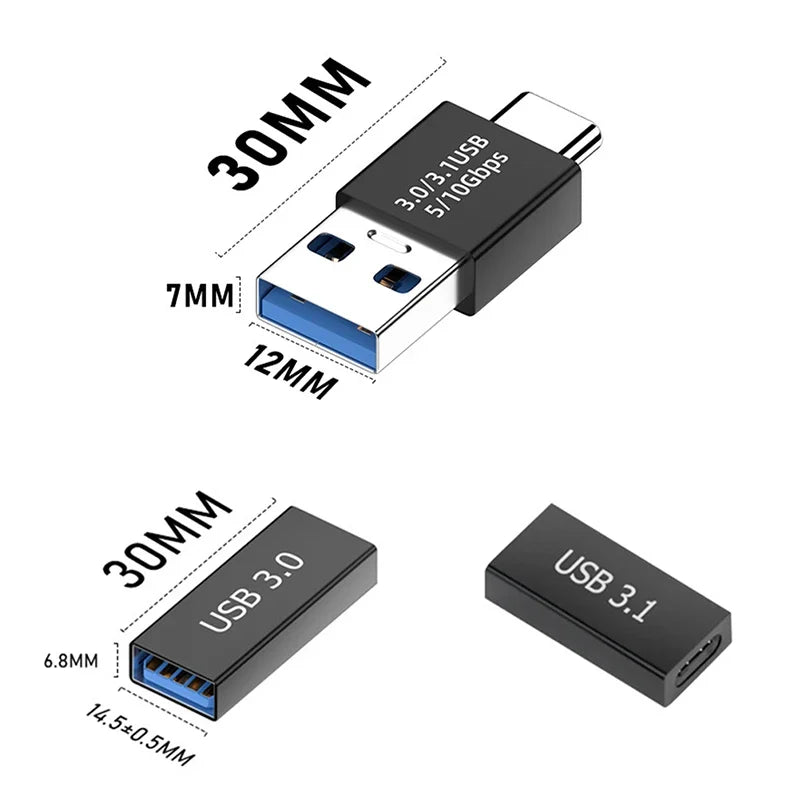 USB 3.1 to USB-C Female Coupler Adapter – Super Speed