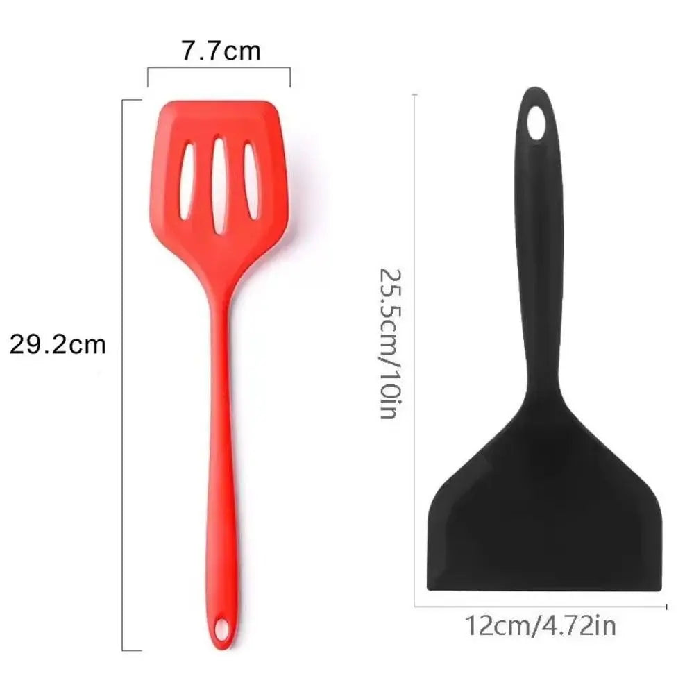 Wide Silicone Spatula – Heat-Resistant Nonstick Turner