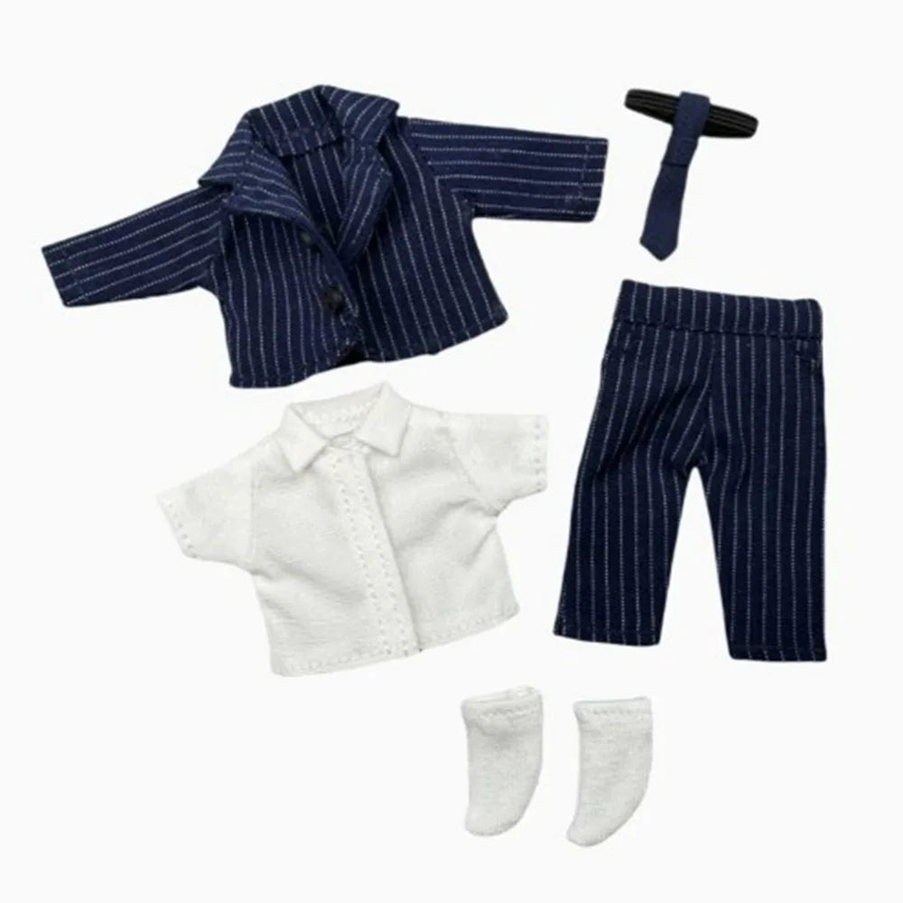OB11 & BJD Doll Clothes Set – Fashion Outfits for 1/12 Dolls