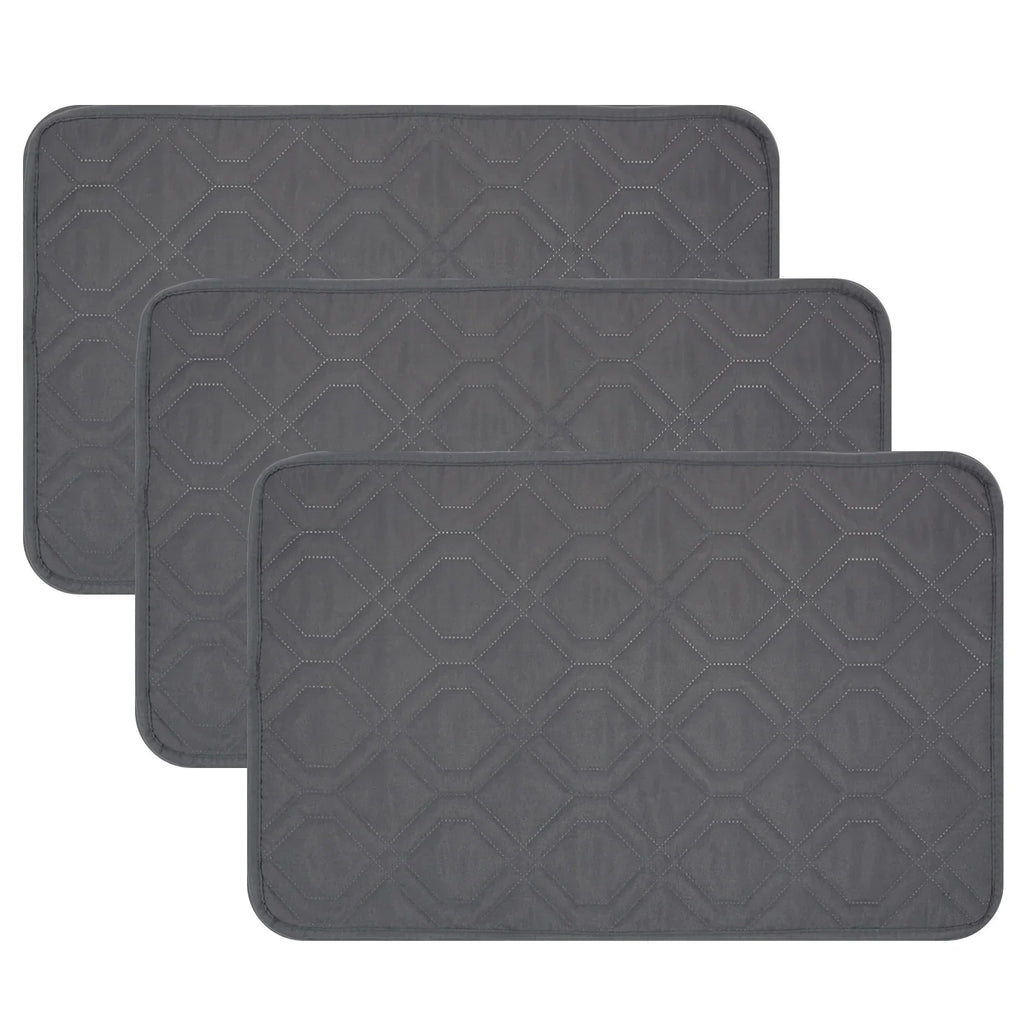 3-Pack Sofa Headrest & Arm Protector Covers – Polyester 57x38cm