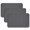 3-Pack Sofa Headrest & Arm Protector Covers – Polyester 57x38cm