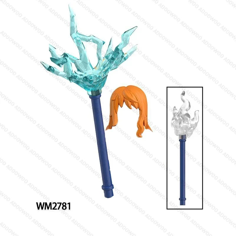 One Piece Anime Building Block Figure – Luffy Zoro Toy