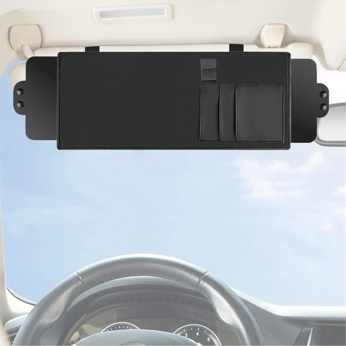 Universal Car Sun Visor Extender – Anti-Glare UV Shield