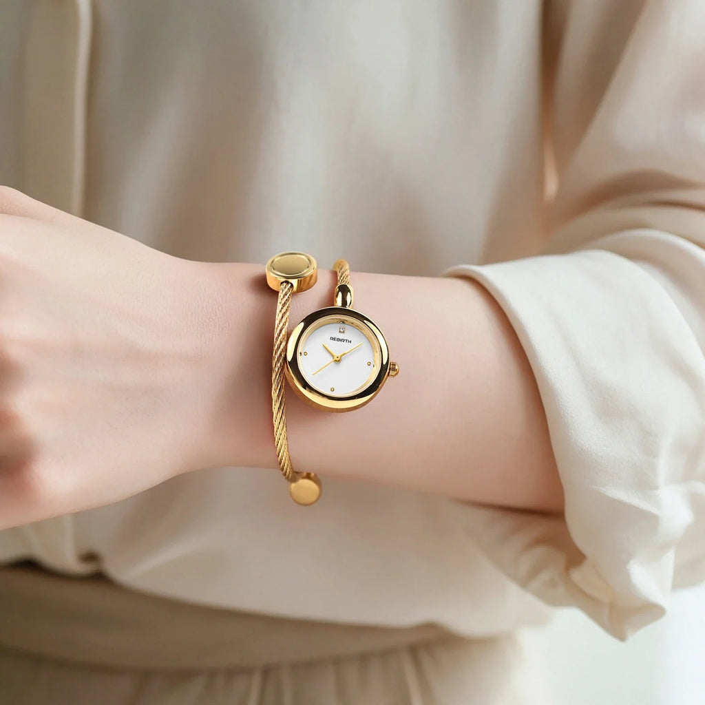 REBIRTH Minimalist Stainless Steel Quartz Watch | Fashion