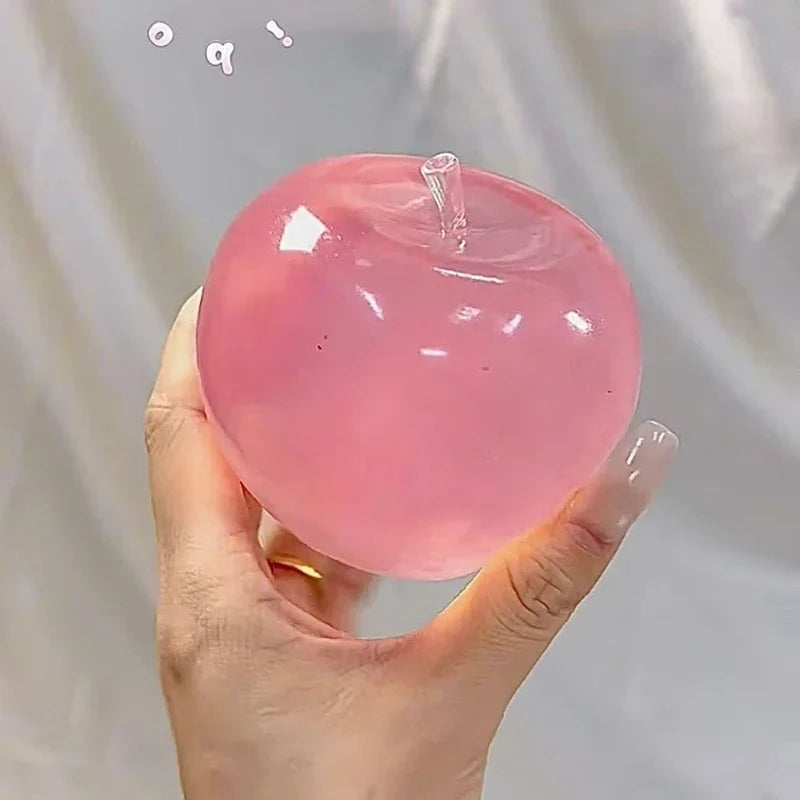 Green Apple Slushie Squishy Fidget Toy – Moldable ASMR Sensory