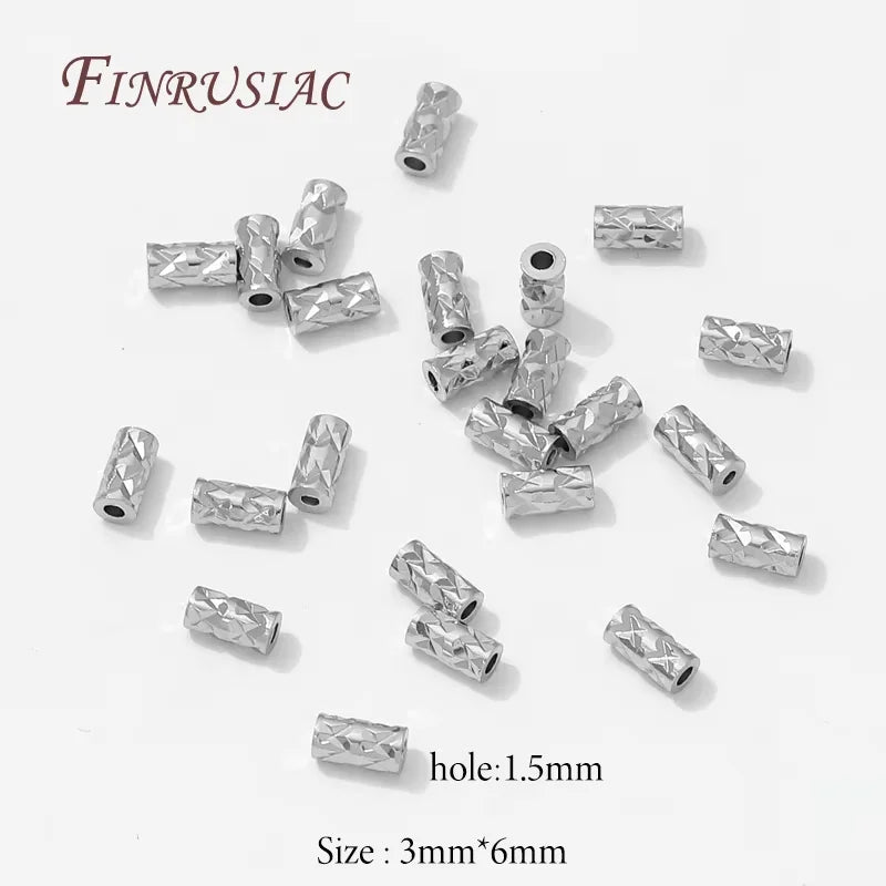 18K Gold Plated Spacer Beads – DIY Jewelry Making (10-30pcs)
