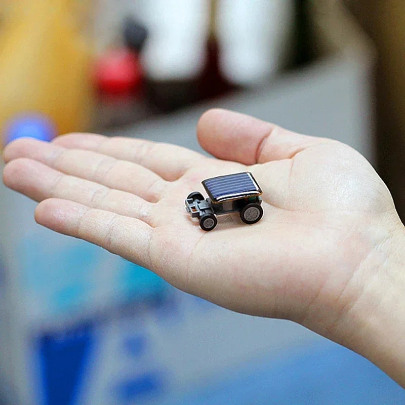 Solar Powered Mini Race Car – No Battery Science Toy