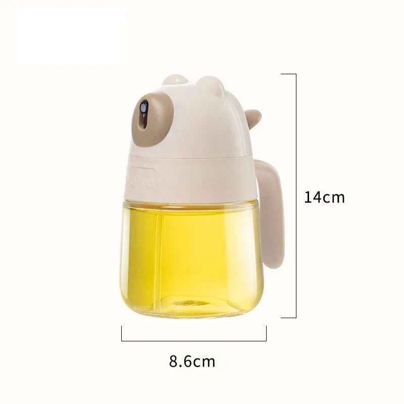 Glass Press-Spray Oil Dispenser Bottle – BBQ, Baking & Kitchen